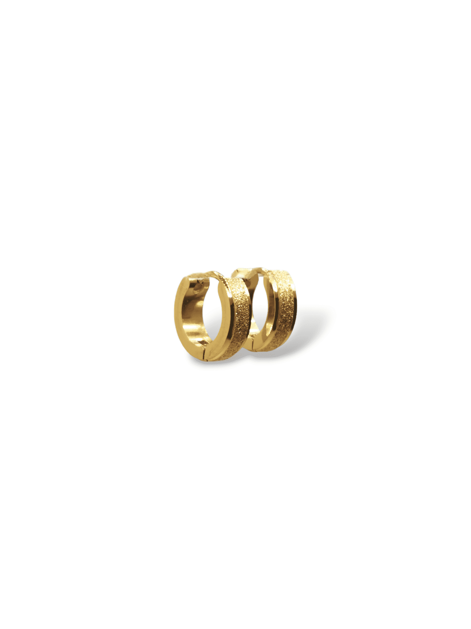 Elouise Hoop Earrings Subtle sparkle Hoop Earrings